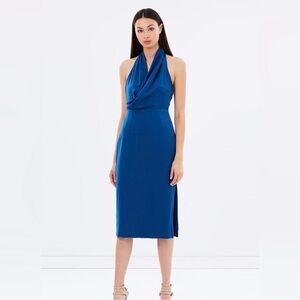 Keepsake  Escape Women's Midi Sleeveless Elegant Turkish Blue